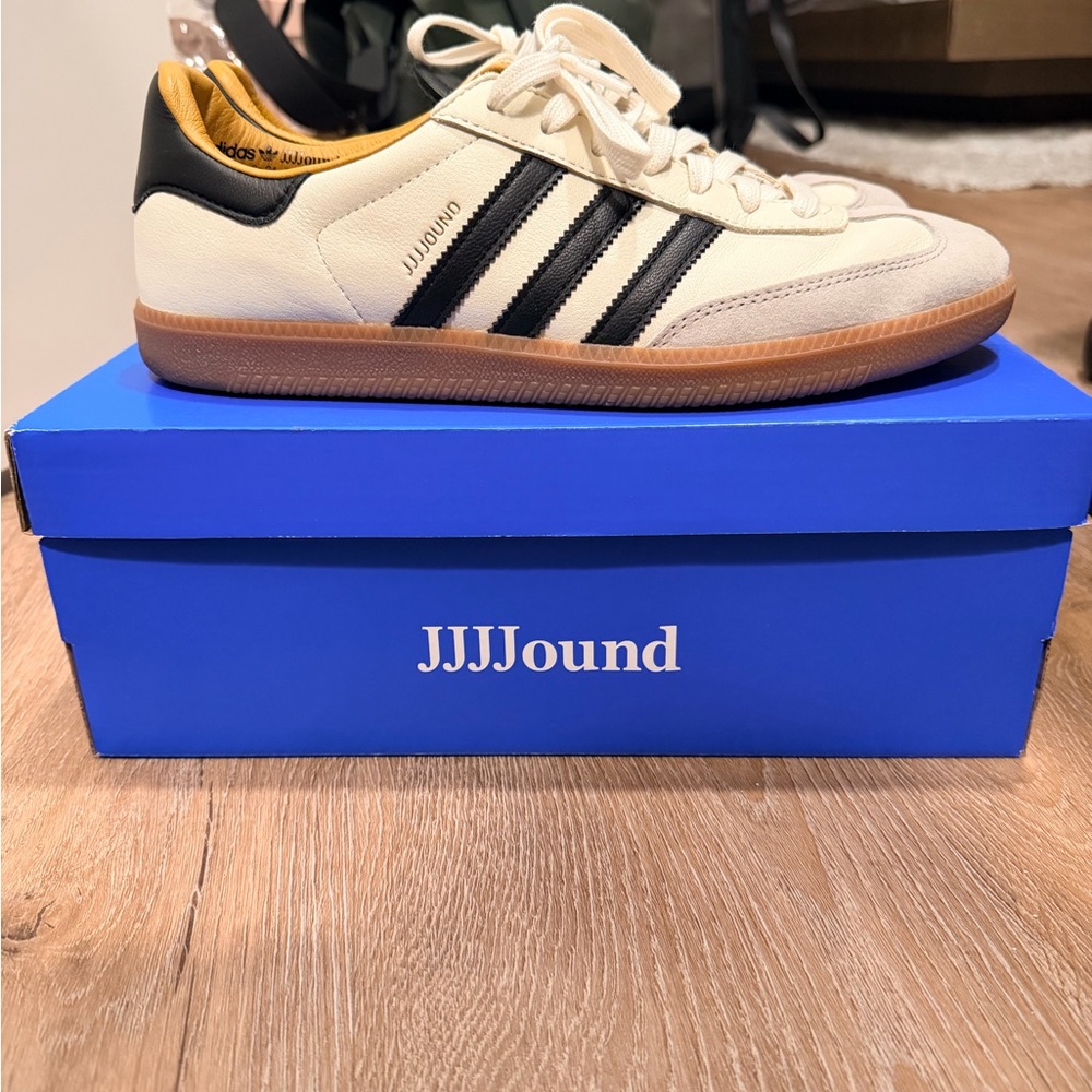 Men's Adidas Samba x JJJJound, like new. Size 10.5